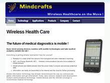Tablet Screenshot of mindcrafts.ch